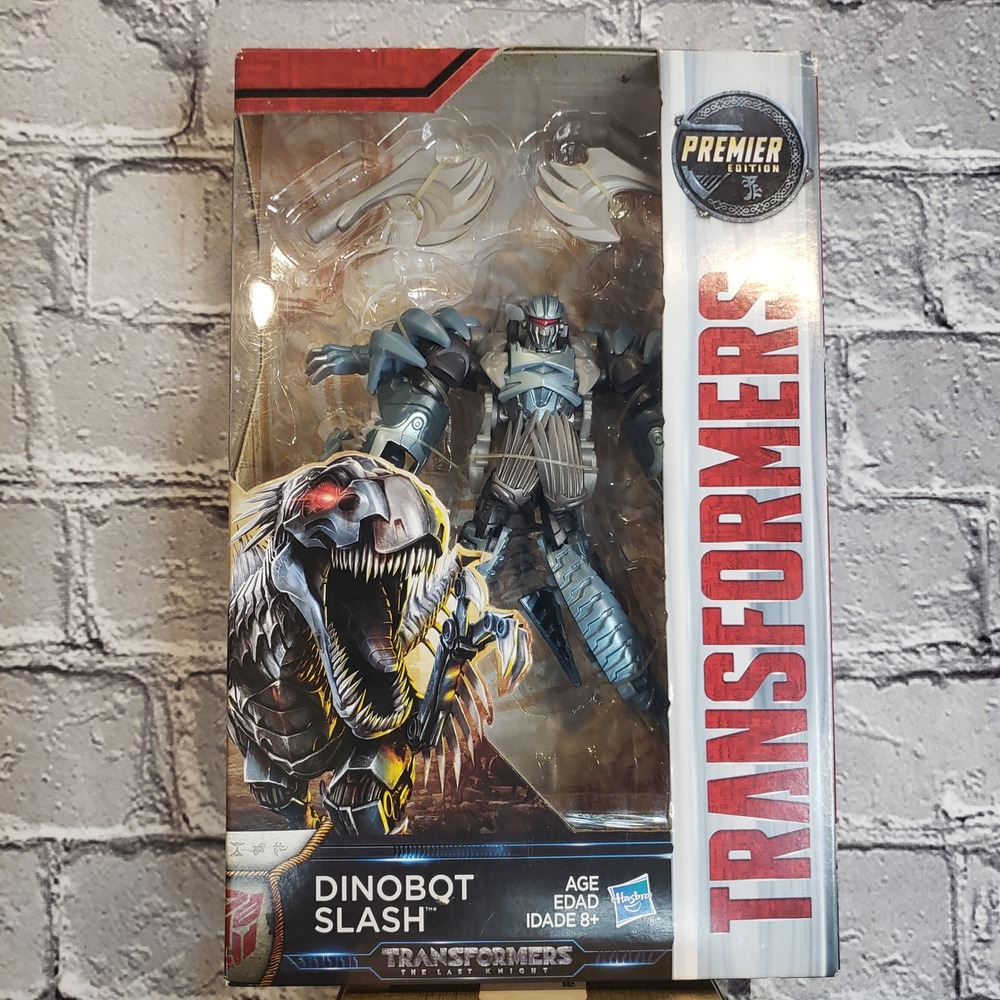 Transformers The Last Knight Premier Edition Dinobot Slash Deluxe Action Figure